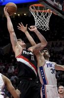 McCollum, Portland scorch Philadelphia