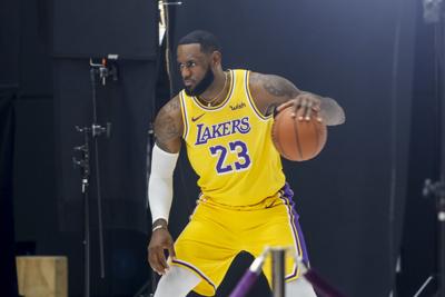 Lakers Media Day Basketball