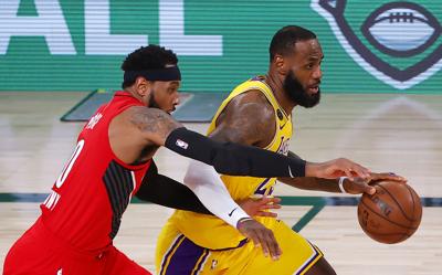 Trail Blazers Lakers Basketball