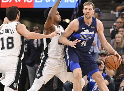 Mavericks Spurs Basketball