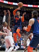 OKC's Westbrook defiant after another first-round exit